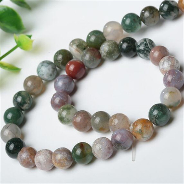 Agate Beads Loose Natural Stone DHL India Beads Accessories Semi Precious Stone Beads Accessories Fit for Jewelry Bracelet Making DIY