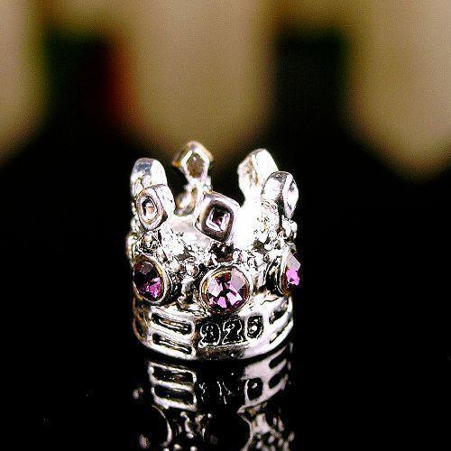 NEW Free Shipping 1PC Jewelry 925 Silver Bead Charm European Imperial Crown Bead Fit Bracelets & Bangles H606