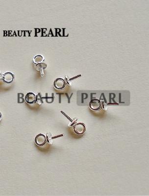 Wholesale 925 Sterling Silver Bead Caps for DIY Pearl Findings & Components Beads End Connectors for Beads Charm