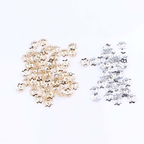 1000 pcs / bag Bead Hat pearls receptacle using for DIY earings free shipping wholesale