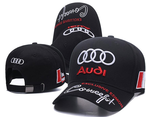 high Quality AUDI cap Lewis Hamiltons Signature snapback hat F1 Champion Racing sports HAT Baseball chapeau Automobile bone casquette gorras