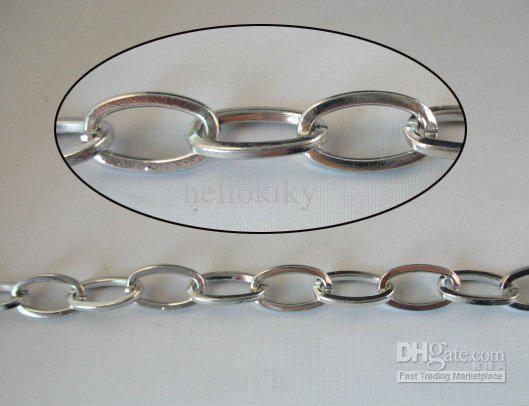 4 Meters of big oval cable metal chain 20x11.5mm M18660