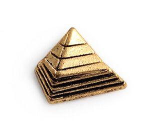 Wholesale 20PCS/lot Gold Color Triangle Charm, DIY Alloy Floating Locket Charms Fit For Glass Living Magnetic Locket Pendant