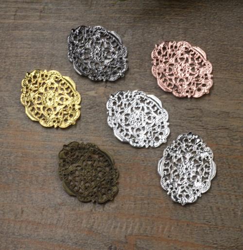 BOYUTE 100 Pcs 20*27MM 7 Colors European Charms Wholesale Brass Material HOt sale DIY Jewelry Vintage Hollow Out Pendant Charms