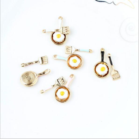 Hot Sale New 100 pcs mix Pot and shovel Alloy Charms DIY Pendant Jewelry Making Decoration