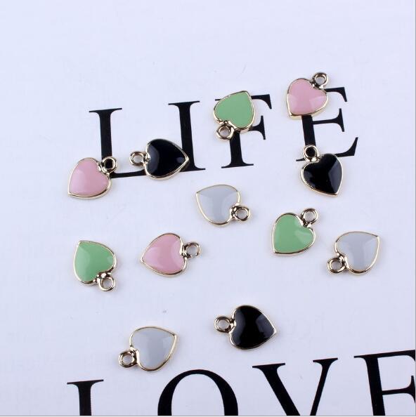 Hot Sale New 100 pcs mix LOVE Alloy Charms DIY Pendant Jewelry Making Decoration Q-09