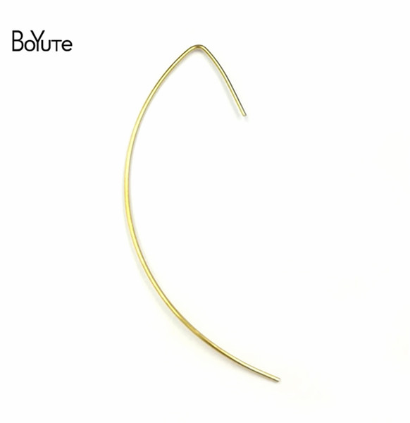 BoYuTe 100 Pcs 0.7 *57 MM Metal Copper Wire Diy Hand Made Jewelry Accessories Parts