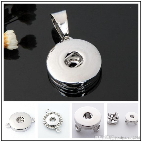 5 Style Noosa snap button jewelry metal ginger 18mm snap button jewelry fit for snap bracelet b113