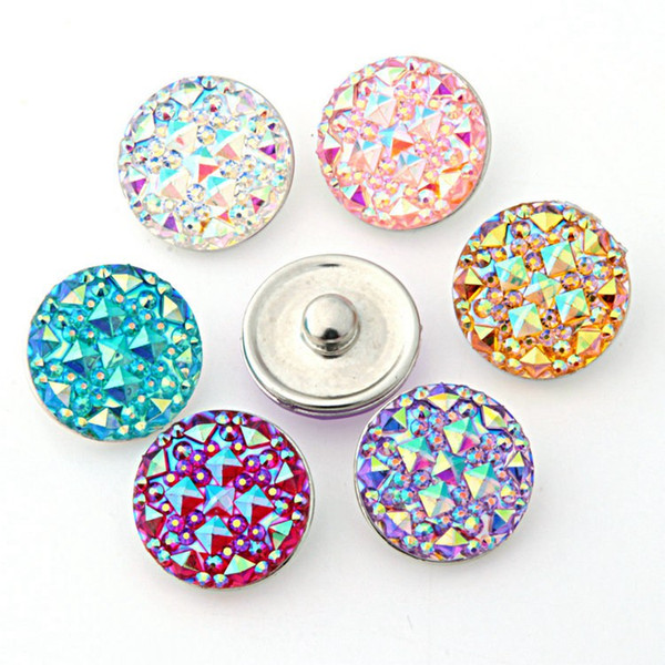 Noosa Chunks Snap button Jewelry DIY Resin 18mm snap buttons for women snaps jewelry