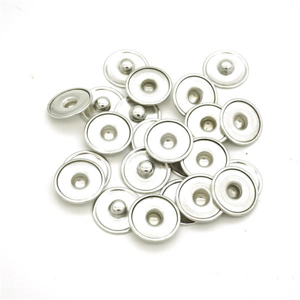 Min Order 100pcs/lot 18mm Noosa Ginger Snap Base Interchangeable Accessories for Jewelry Snap Button Base