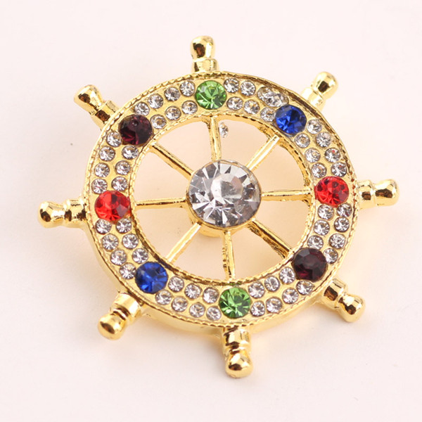 New Arrival Noosa 18 MM Snap Buttons Charms Rudder Design Fit Snap Bracelets Necklace Ring Earring Ginger Snap Button