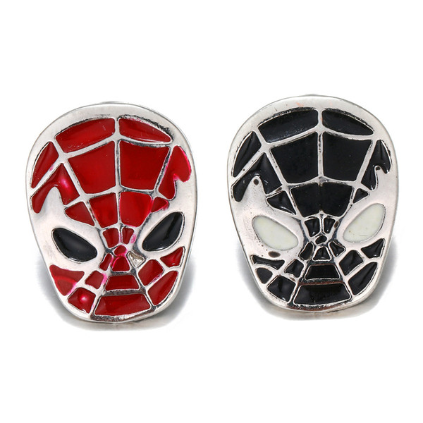 for women spiderman noosa button snap buttons 18mm metal button gift DIY jewelry