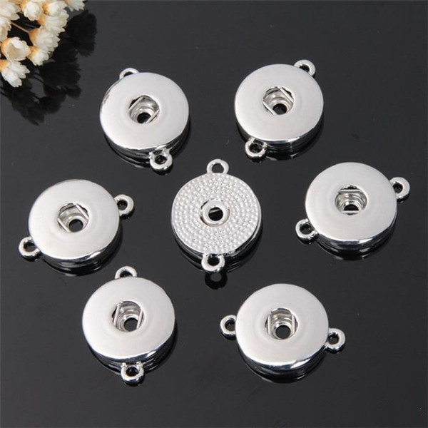 Noosa jewelry New arrival DIY interchangeable snap button clasp,wholesale copper snap button connector 18mm snap buttons b112