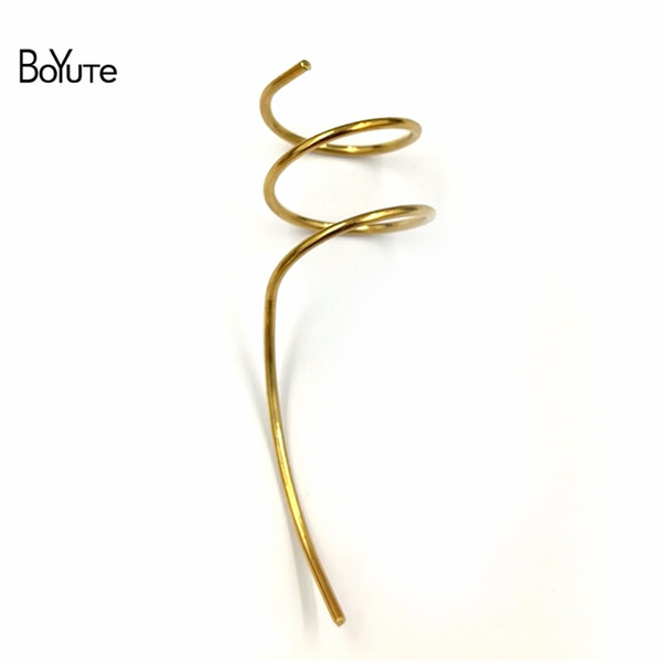 BoYuTe 50 Pcs 27*50*1.2 MM Metal Copper Wire Accessories Hand Made Diy Jewelry Findings Components