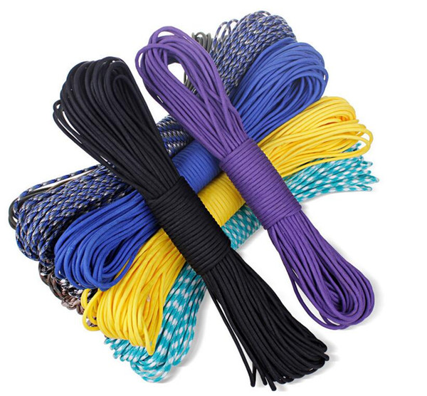 328 FT 550 Paracord Parachute Cord Bracelet life-saving Lanyax Mil Spec Type III 7 Strand Core