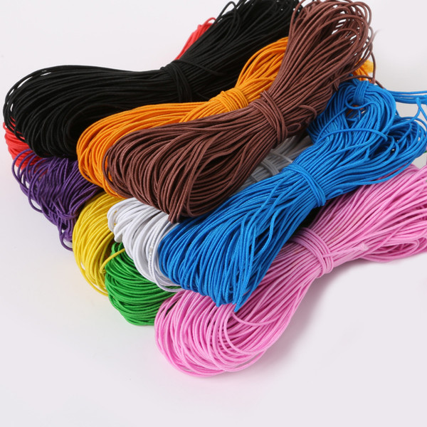 Elastic Cord Beading Thread 25meters Stretch Koord Strap String for DIY Bracelet Parts Jewelry Findings Making Supplies 1mm