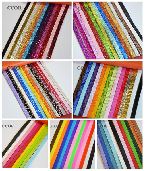 10PCs/Lot Mixed color 8MM Width 1m Longth Belts DIY Accessories Fit 8mm Charms Key Chains Keyrings