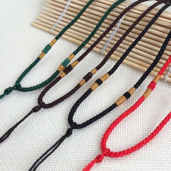 New High quality 20pcs DIY Lanyards Pendant Lanyard String Handmade Cords Pendant Necklace Cords Chains DIY Jewelry Accessories