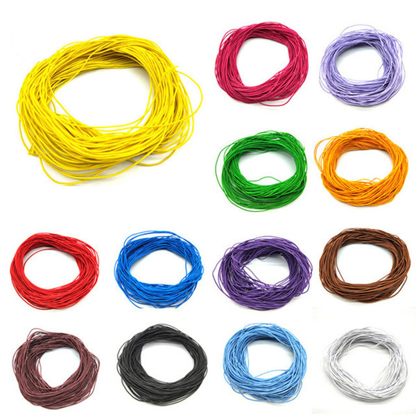 24m*1mm Beads Jewelry Elastic Rope Rubber Line Beading Cord For DIY Bracelet Necklace Jewelry Making