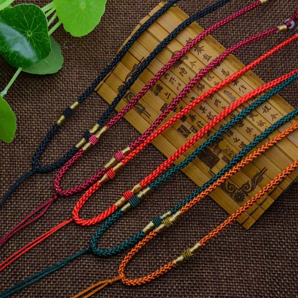 20pcs DIY Lanyards Pendant Lanyard String Handmade Cords Pendant Necklace Cords Chains DIY Jewelry Accessories gift Jewelry accessories