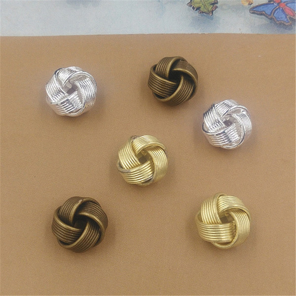 BoYuTe 10Pcs 3 Colors 12MM HOT sale Fashion Beads Round newest Diy Metal Beads Jewelry Making