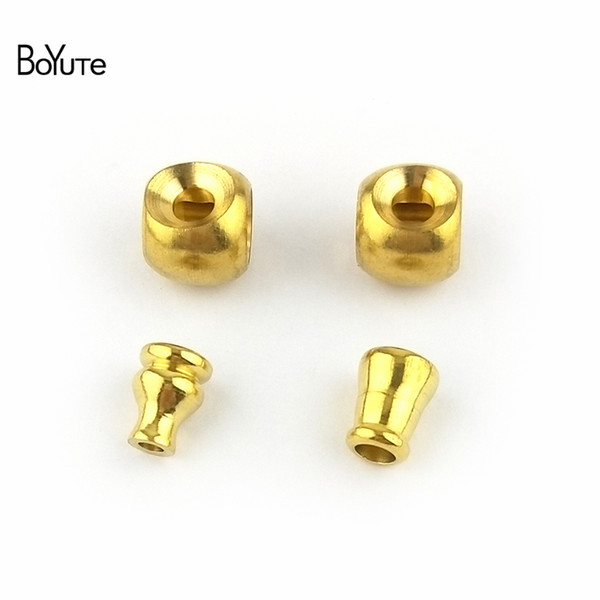 BoYuTe 5 Sets 15MM Metal Brass Pagoda Connector Beads Accessories Diy Buddha Beads for Necklace Bracelet Jewelry Making