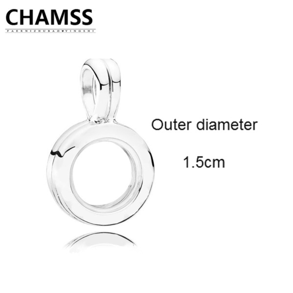 CHAMSS 2018 Newt 925 792144CZ FLOATING LOCKET CHARM Sterling Silve Bracelet Gifts Jewelry for Women