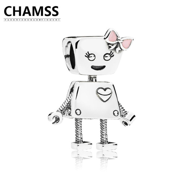 CHAMSS 2018 Newt 925 797141EN160 BELLA BOT CHARM Sterling Silve Bracelet Gifts Jewelry for Women