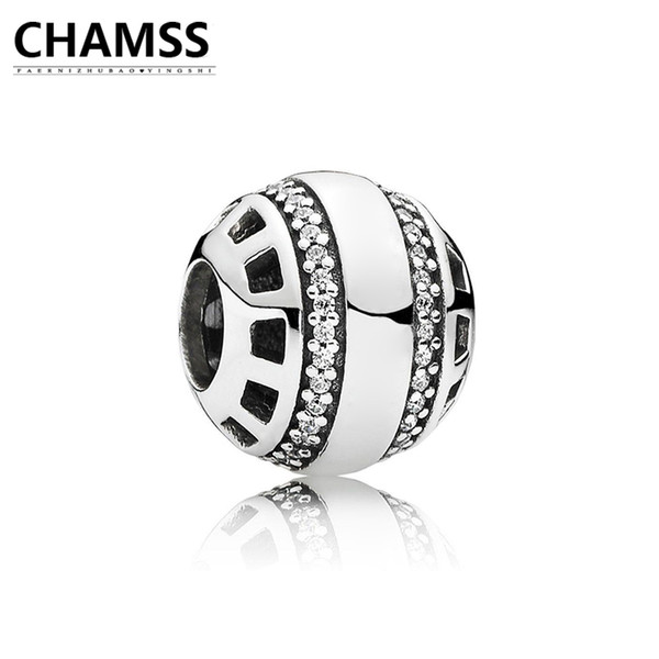 CHAMSS 2018 New 791753CZ 925 Sterling Silve Bracelet Gifts Jewelry for Women