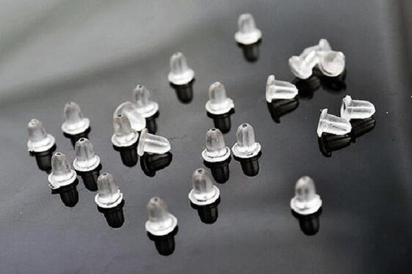 10000pcs/bag or set 6mm Earrings Back Stoppers ear Plugging Blocked Jewelry Making DIY Accessories plastic clear white