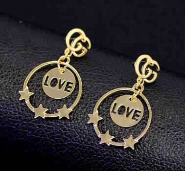 Fashion cactus stud earrings for women Planar hollow out cactus stud earrings Silver plated zinc alloyStud Earrings