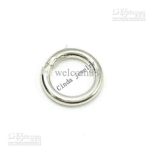 Free Shipping 100pcs/lot 925 Sterling Silver Ring Accessory Jewelry Findings Components Fit DIY Craft Jewelry W5106