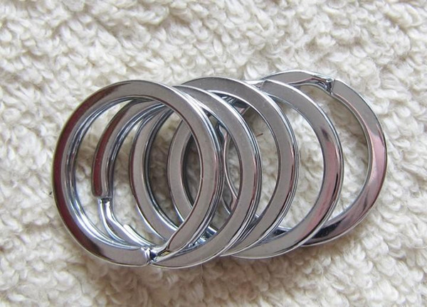 316L Stainless Steel 30mm,35mm Diameter Big O Rings for Key Chain Usuage,Stainless Steel DIY Jewelry Accessory