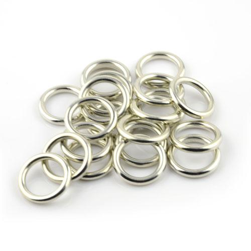 100PCS/LOT, Top Quality Jewellery Necklace Scarf Pendant Silver Round Plastic Charm CCB Rings Accessories, Free Shipping, AC0057A