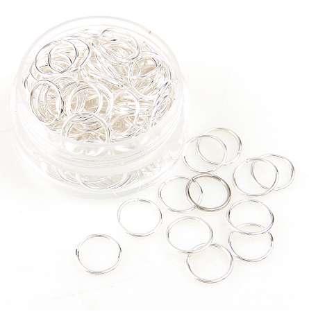 New Silver Mixed Color 3/4/5/6/7/8/10/12/20mm Tone Metal Open Jump Rings Necklace Close Tool Ring DIY Jewelry Making