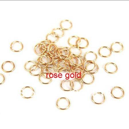 100pcs/lot 20mm Rhodium/Gold/Silver/Antique Bronze Plating Open Metal Jump Rings for DIY Jewelry Findings & Components F309