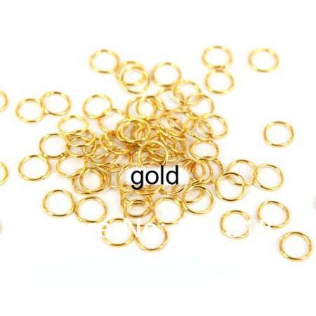 6mm dia 200pcs/bag Link Loop wholesale Vintage Bronze Open Jump Rings & Split Ring for DIY Jewelry Findings Connector F309C