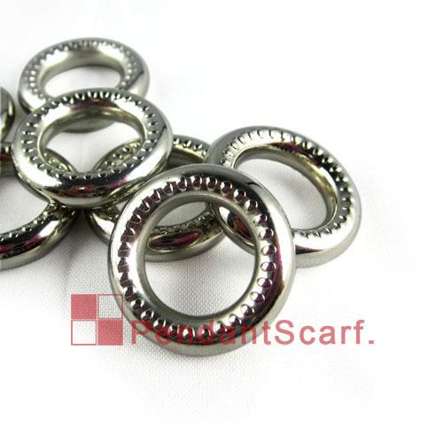 100PCS/LOT Top Fashion New Design DIY Jewellery Pendant Scarf Findings Shine Silver Plated Plastic CCB Circle Rings, Free Shipping, AC0031A