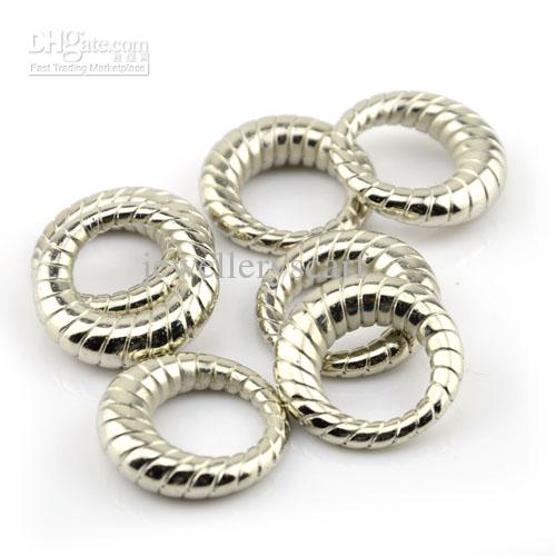 100PCS/LOT, Hot Fashion DIY Jewellery Scarf Pendant Charm Silver Plastic CCB Rings Accessories, Free Shipping, AC0092