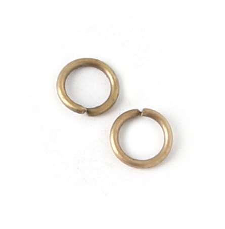 0.7*5mm 200pcs/lot metal DIY Jewelry Findings Vintage Bronze Open Jump Rings Split Ring for jewelry making FQA020-03