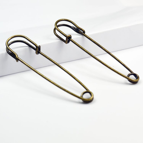 Free shipping,75mm large kilt pin,safety pin, 250pcs/lot,two colors assorted