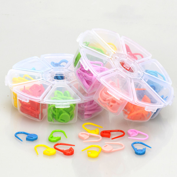 Boxed plastic fastener, safety pin, marking button, sweater knitted tool DIY handmade material