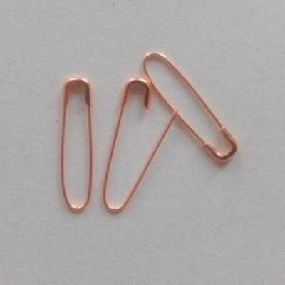 1000 pcs fashion gold color hang tag safety pin in U shaped, coilless style and non snag