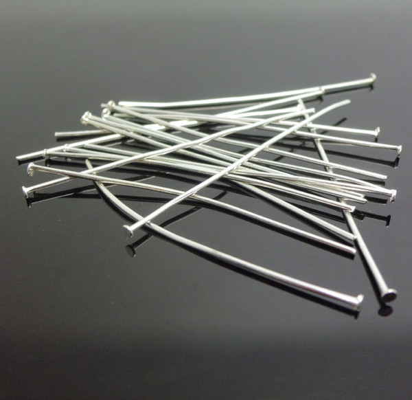 400pcs/lot Silver tone DIY JEWELRY findings HEAD PINS jewelry pins findings NEEDLES