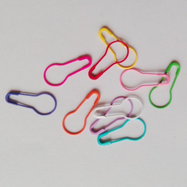 NEW COLORS! Locking Stitch Markers - Set of 1000 /order - pear shaped- total 10 colors free shipping