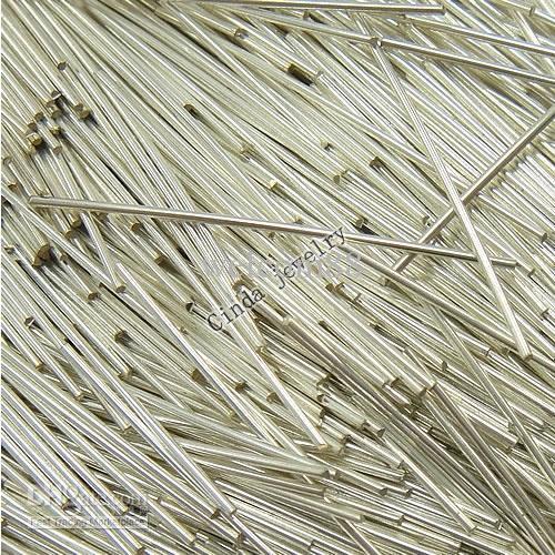 20pcs/lot 925 Sterling Silver Earring Needles Jewelry Findings Components For DIY Craft Jewelry Free Shipping 0.8x3x13mm WP043