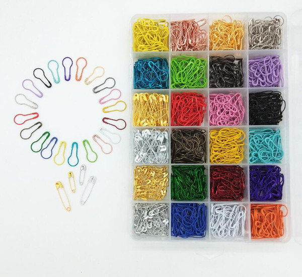 1200 pcs/set,mix colors brooch,pins,Gourd pin,DIY needles,safty pins,safety pins free shipping factory