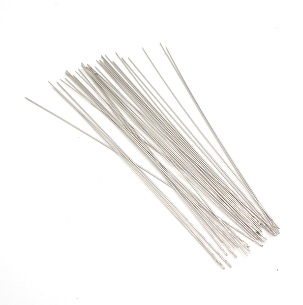 30Pcs Metal Beading Needles Jewelry Tools Thread Needle For Beads Jewellery Findings Components Diy Necessities 3 Sizes