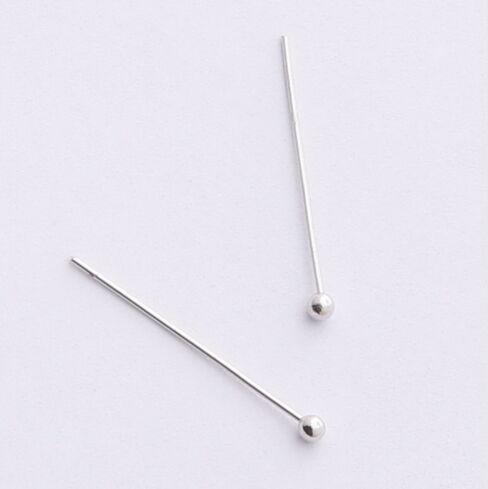 1000pcs/lot Ball Head Pins silver Gold Jewelry Beads DIY Accessories For Jewelry Making 50mm