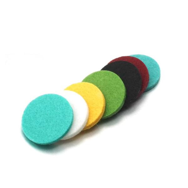 10 Colorful 3*26mm Round Felt Pads Essential Oil Diffuser Spacers for Essential Oil Diffuser Pendant Necklace Jewelry